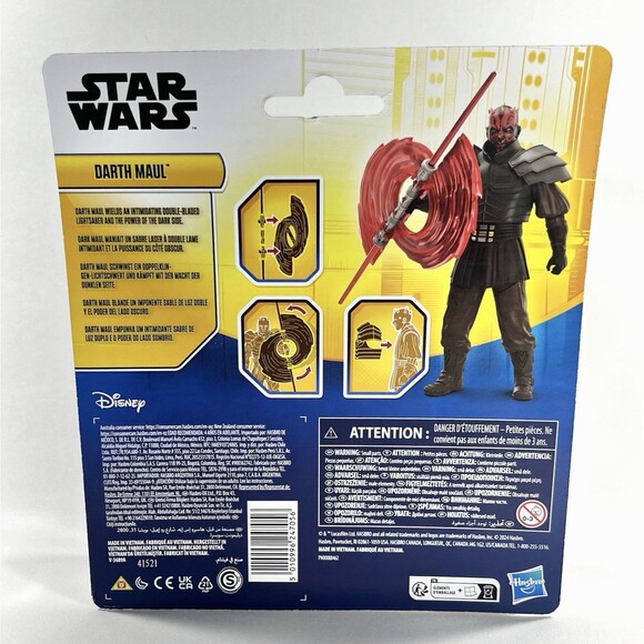 Star Wars The Epic Hero Series Darth Maul Set by Hasbro New Factory Sealed - Picture 2 of 6